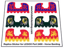 Custom Sticker - Horse Barding (Set of 3)