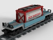 Custom Sticker - Rebrickable MOC 57949 - Den Hartogh Tanktainer