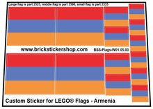 Custom Sticker - Flags - Flag of Armenia