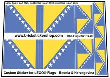 Custom Sticker - Flags - Flag of Bosnia and Herzegovina