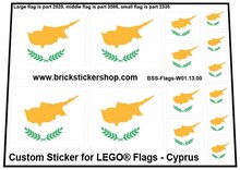 Custom Sticker - Flags - Flag of Cyprus