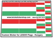 Custom Sticker - Flags - Flag of Hungary