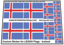 Custom Sticker - Flags - Flag of Iceland