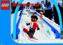 Replacement Sticker for Set 3538 - Snowboard Boarder Cross Game