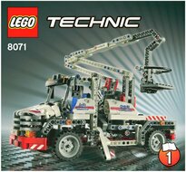 Replacement Sticker for Set 8071 - Bucket Truck