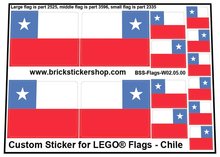Custom Sticker - Flags - Flag of Chile