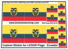 Custom Sticker - Flags - Flag of Ecuador
