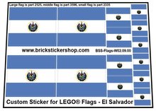 Custom Sticker - Flags - Flag of El Salvador