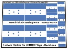 Custom Sticker - Flags - Flag of Honduras