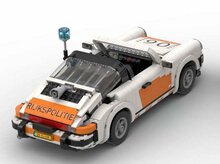 Custom Sticker - Rebrickable MOC 69675 - Porsche 911 Targa Rijkspolitie