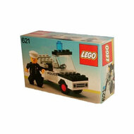 Precut Custom Replacement Stickers voor Lego Set 621 - Police Car (1978)