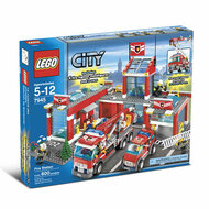 Precut Custom Replacement Stickers for Lego Set 7945 - Fire Station (2007)