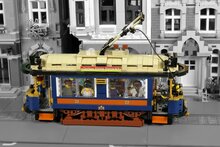 Rebrickable MOC-29846 - Union 72 Amsterdam tram by BrickPolis
