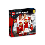 Precut Custom Replacement Stickers for Lego Set 8389 - M. Schumacher &amp; R. Barrichello (2004)