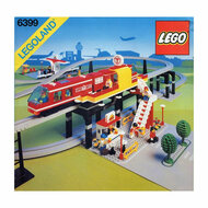 Lego Set 6399 - Airport Shuttle (1990)