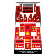 Custom Sticker for Rebrickable MOC 102248 - Ferrari SF21 F1 Designer:&nbsp; Cooter78NL