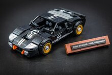 Custom Sticker for Rebrickable MOC 108015 - Ford GT40 MKII &#039;Bruce McLaren&#039; by NardVerbong Carmocs