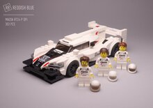 Custom Stickers for Rebrickable MOC 109334 - Mazda RT24-P Dpi by Reddish Blue MOCs