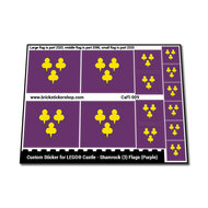 Shamrock Flags (Purple)