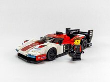 Custom Stickers fits LEGO Rebrickable MOC 125281 - Porsche 963 LMDh 2023 by SFH_Bricks