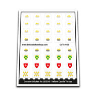 Custom Sticker - Yellow Castle Torsos