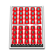 Custom Sticker - Crusader Torsos (Red)