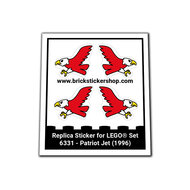 Replacement Sticker for Set 6331 - Patriot Jet