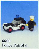 Replacement Sticker for Set 6600 - Police Patrol