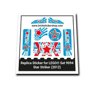 Replacement Sticker for Set 9094 - Star Striker
