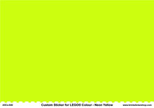 A5 Color Sheet - NEON YELLOW