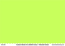 A5 Color Sheet - YELLOWISH GREEN