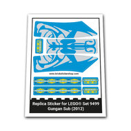 Replacement Sticker for Set 9499 - Gungan Sub