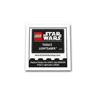 Replacement Sticker for Set 5006290 - Yoda&#039;s Lightsaber