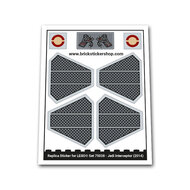 Replacement Sticker for Set 75038 - Jedi Interceptor