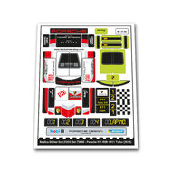 Replacement Sticker for Set 75888 - Porsche 911 RSR + 911 Turbo