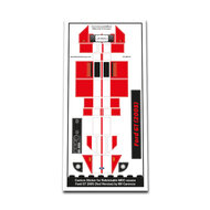 Custom Sticker - Rebrickable MOC 149111 - Ford GT &#039;05 (Red Version) by NV Carmocs