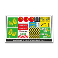 Replacement Sticker for Set 4645 - Harbor