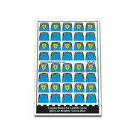 Custom Sticker - 2022 Lion Knights Torso&#039;s Blue