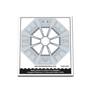 Custom Sticker for Star Wars - Octagonal Windscreen Tie Advanced Pattern