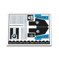 Replacement Sticker for Set 42063 - BMW R 1200 GS Adventure
