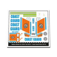 Replacement Sticker for Set 60014 - Coast Guard Patrol