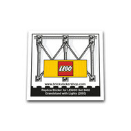 Replacement Sticker for Set 3402 - Grandstand with Lights