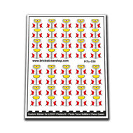 Custom Sticker - Pirates III - Pirate Torsos Soldiers Chess Queen