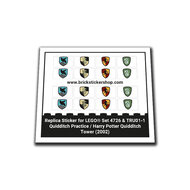 Replacement Sticker for Set 4726 &amp; TRU01-1 - Quidditch Practice / Harry Potter Quidditch Tower