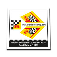 Replacement Sticker for Set 8225 - Road Rally V