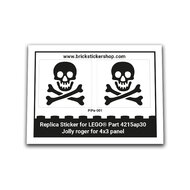 Custom Sticker - Jolly Roger for 4x3 Panel