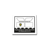 Replacement Sticker for Set 60000 - Fire Motorcycle