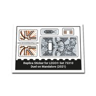 Replacement Sticker for Set 75310 - Duel on Mandalore