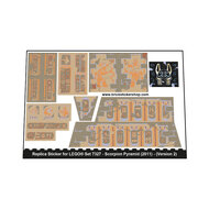 Replacement Sticker for Set 7327 - Scorpion Pyramid (Version 2)