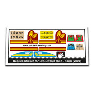 Replacement Sticker for Set 7637 - Farm